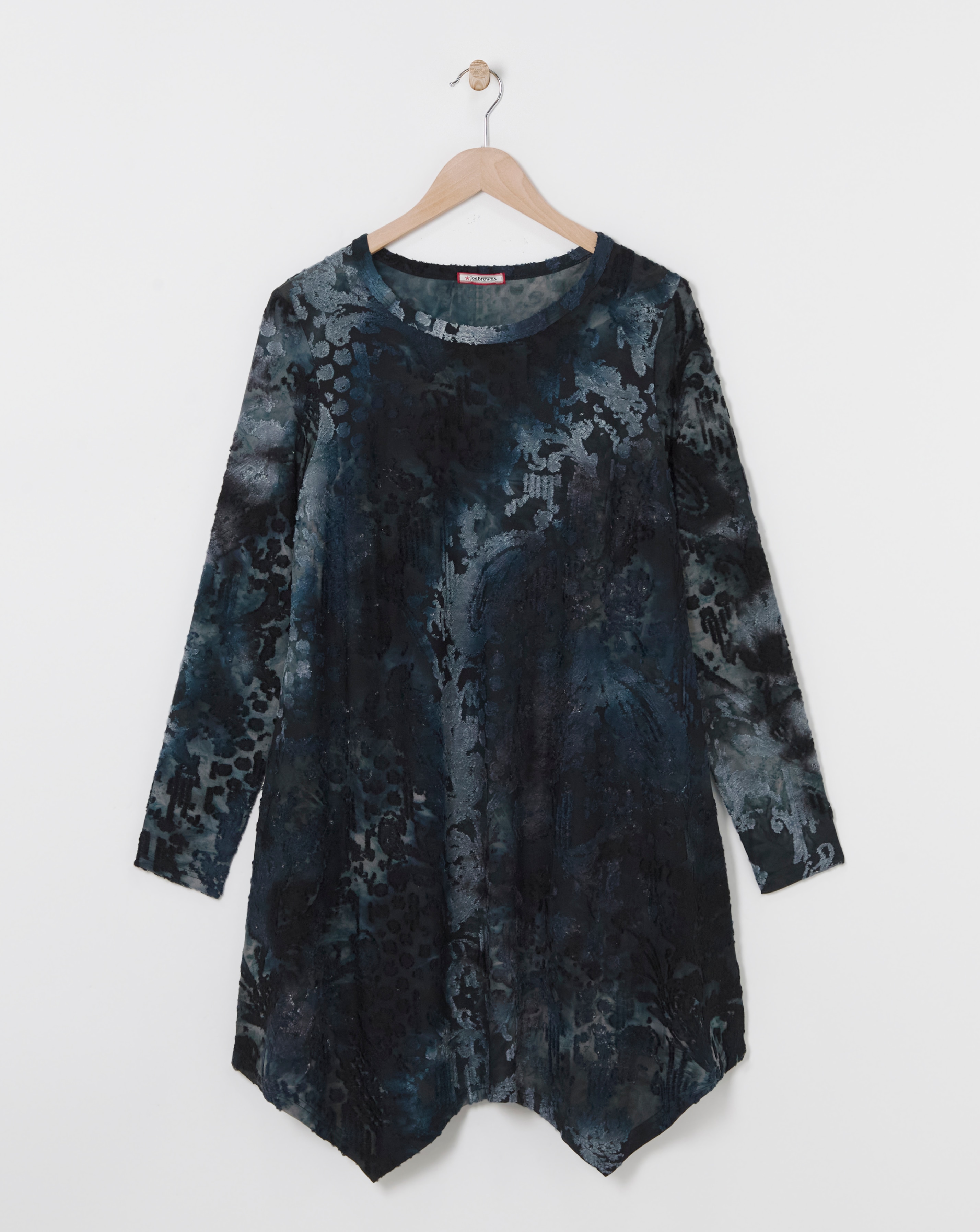 Joe Browns Blue Devore Tunic
